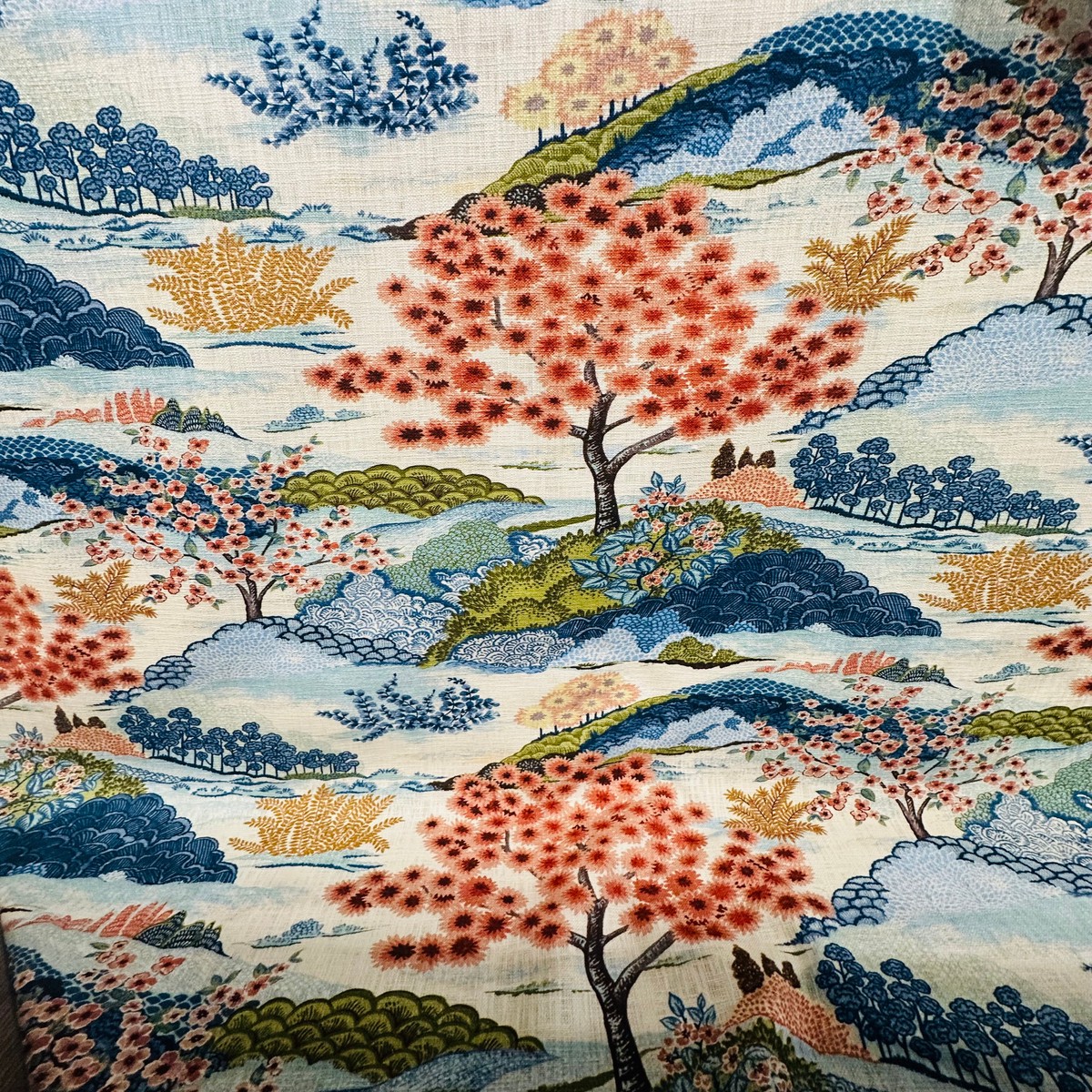 Yuhua Coral Swavelle Mill Creek Fabric