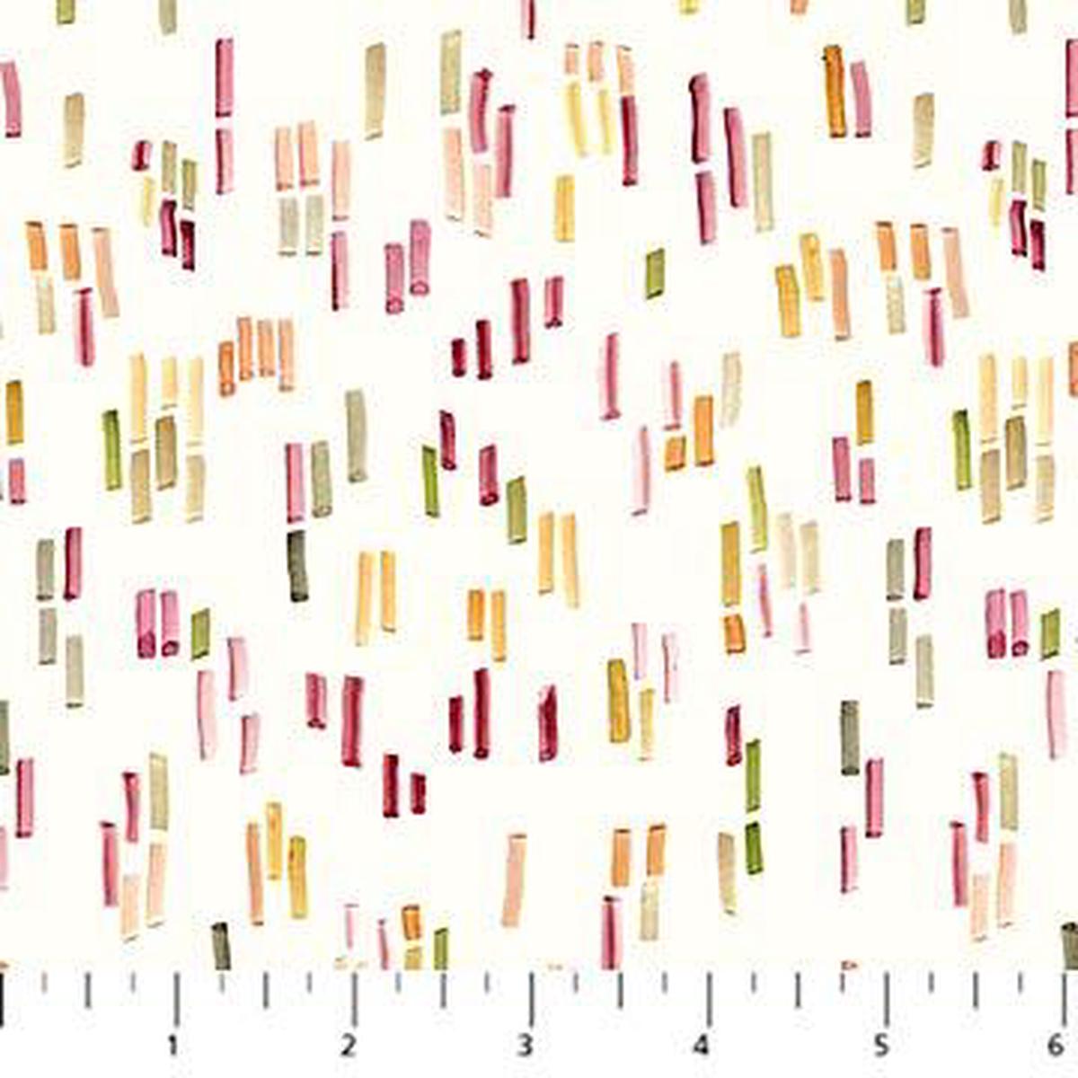 Figo Fabrics Flourish Dashes Cream 91177-11