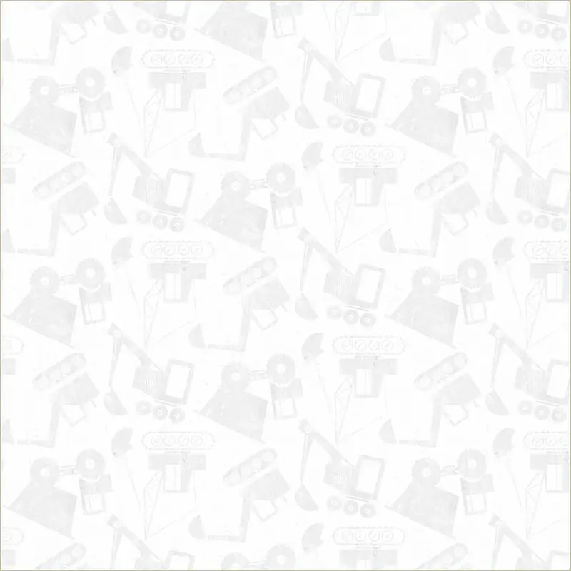 Diggers & Dozers Whistler Studios 54943-6 Cloud Load by Load Cotton