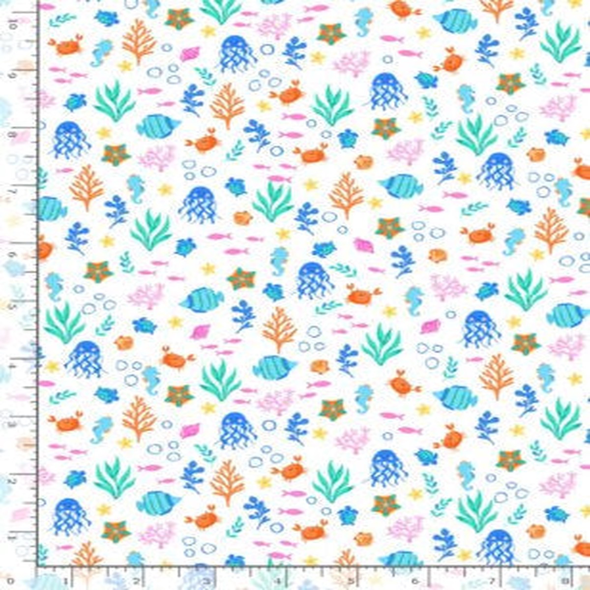 TT White Under the Sea Creatures C1075