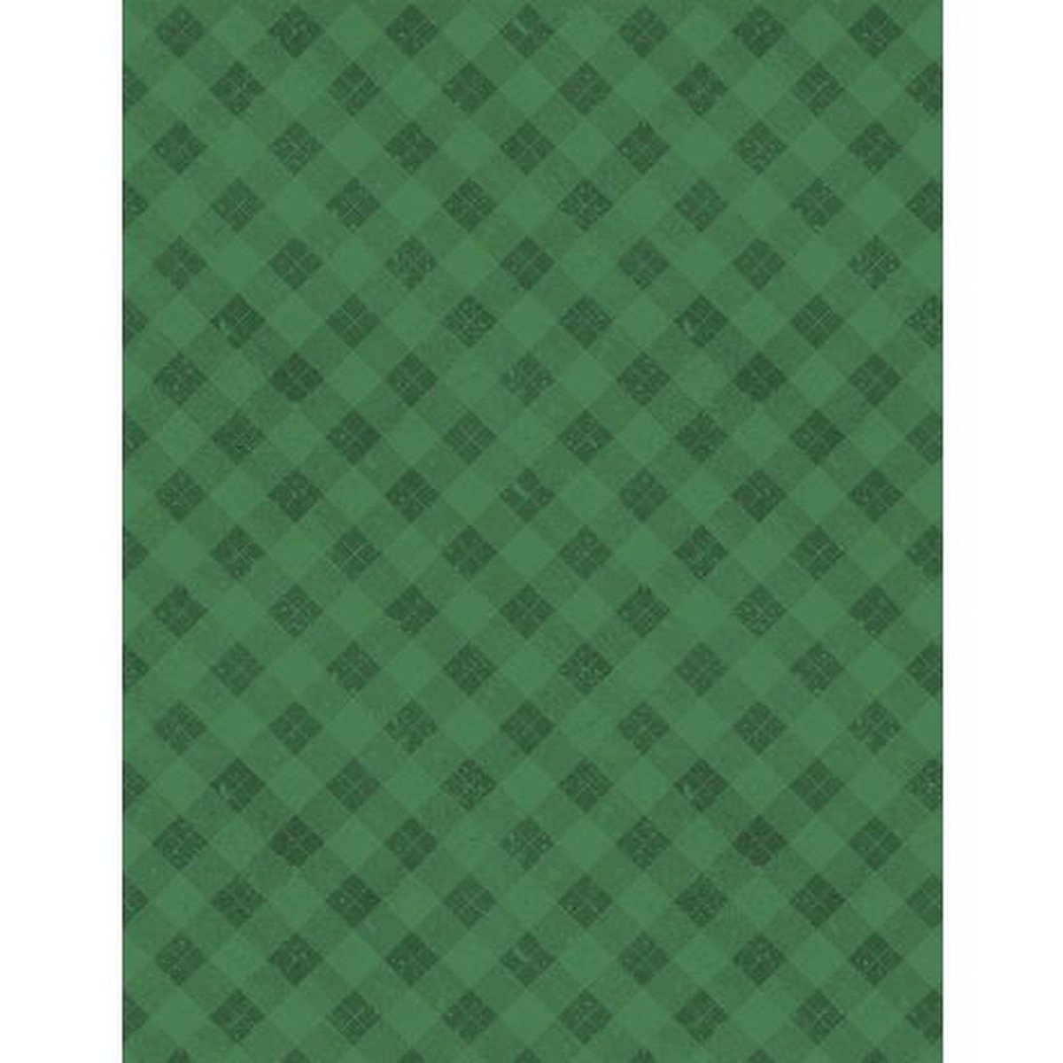 WL Plaid Green Snowy Gnomies