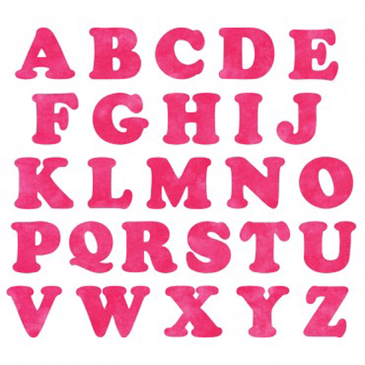 AccuQuilt GO! Carefree Alphabet Set