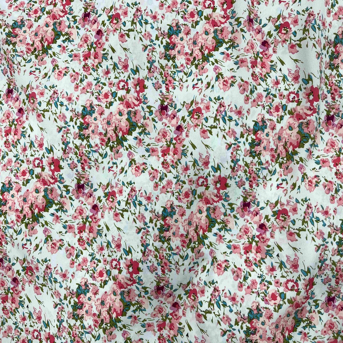 Coral Floral - Printed Crepe Special