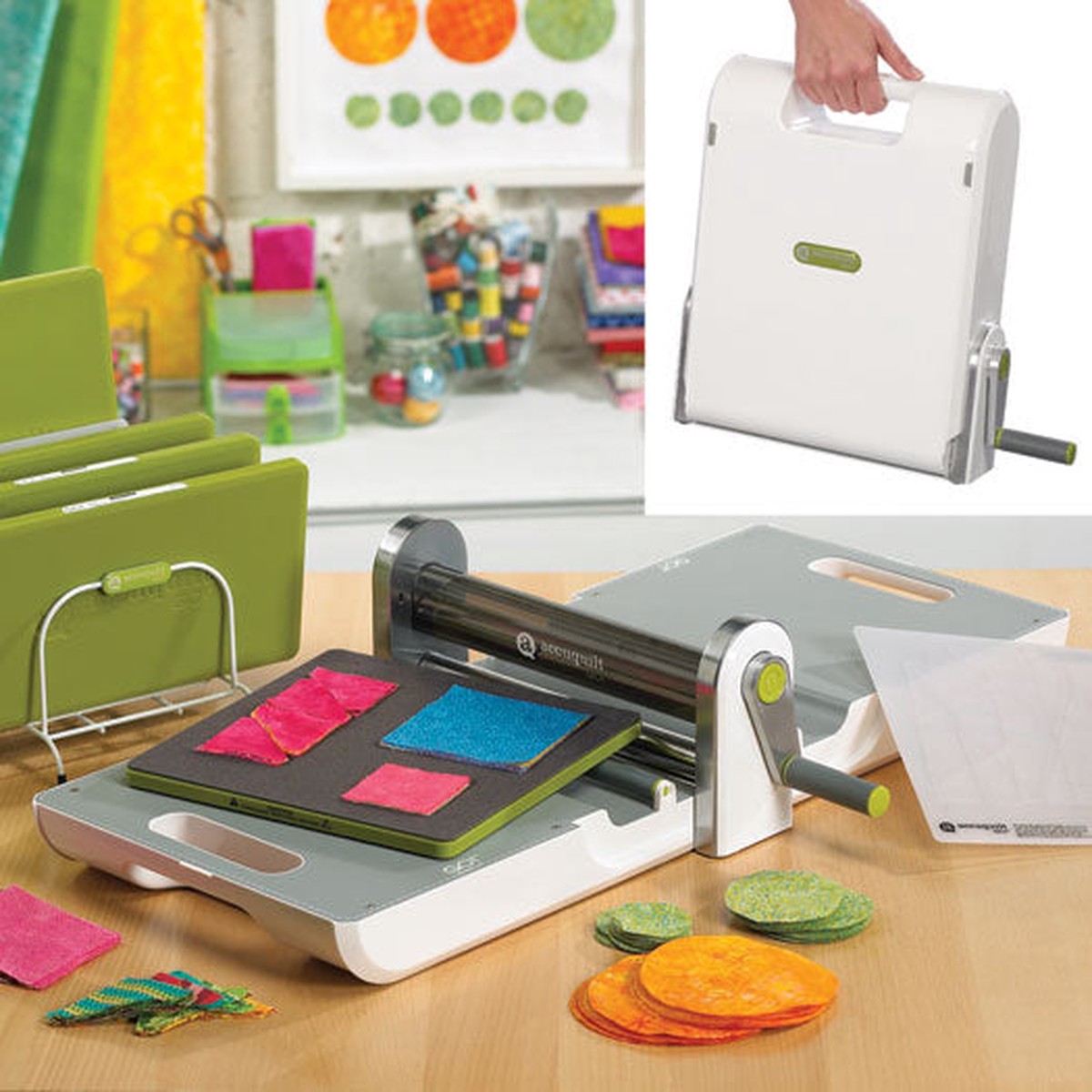 AccuQuilt GO! Fabric Cutter-Starter Set