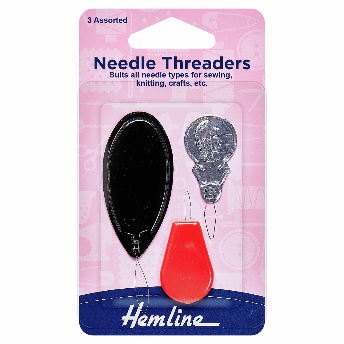 Needle Threader - Assorted (3 Pack)