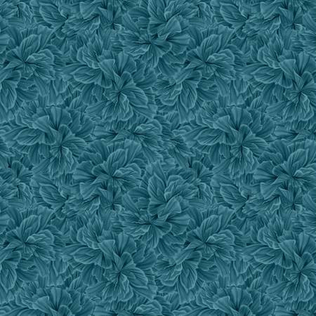WL Midnight Garden Teal Petal Texture